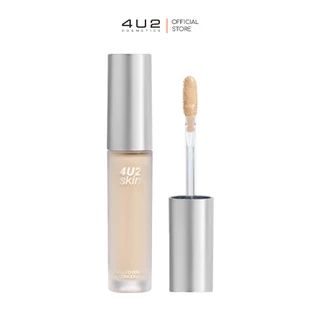คอนซีลเลอร์ 4U2 SKIN FULL COVERAGE CONCEALER - คอนซีลเลอร์ฝาเงิน คอนซีลเลอร์4u2 คอนซีลเลอร์ ปกปิด ไม่ตกร่อง