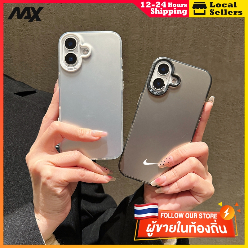 กรณีโทรศัพท์มือถือกันฝุ่น for iPhone 11 7 8 plus XS 7 XR 13 Pro 12 14 PLUS 16 15 PRO MAX Drop Resistanceเข็มขัดสีขาว