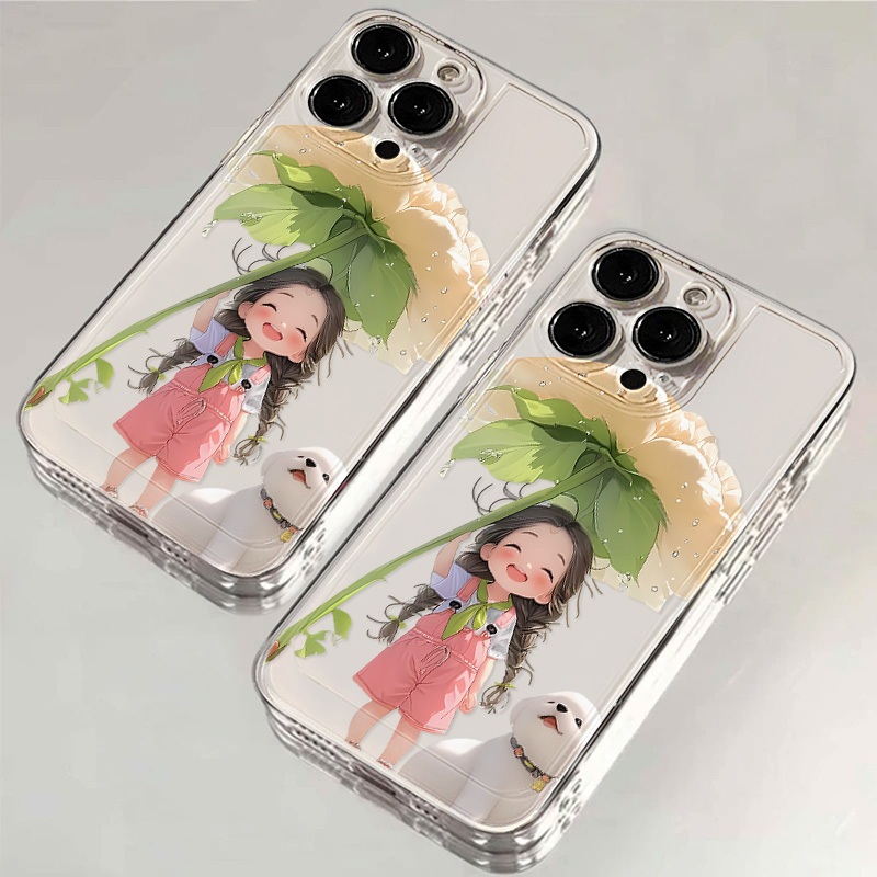 ❤️จัดส่งทันที❤️เคสไอโฟน for iPhone 16 13 17 11 12 14 15 Pro Max 7 8 Plus SE X XR XS Max ทิวลิป กันกระแทก Space Case