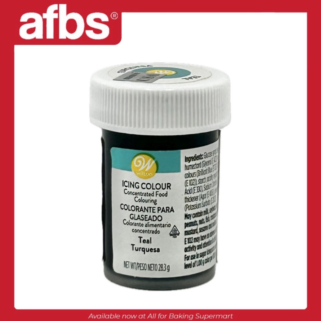 AFBS  Wilton Gel Color Teal 28.3 g. #1111126