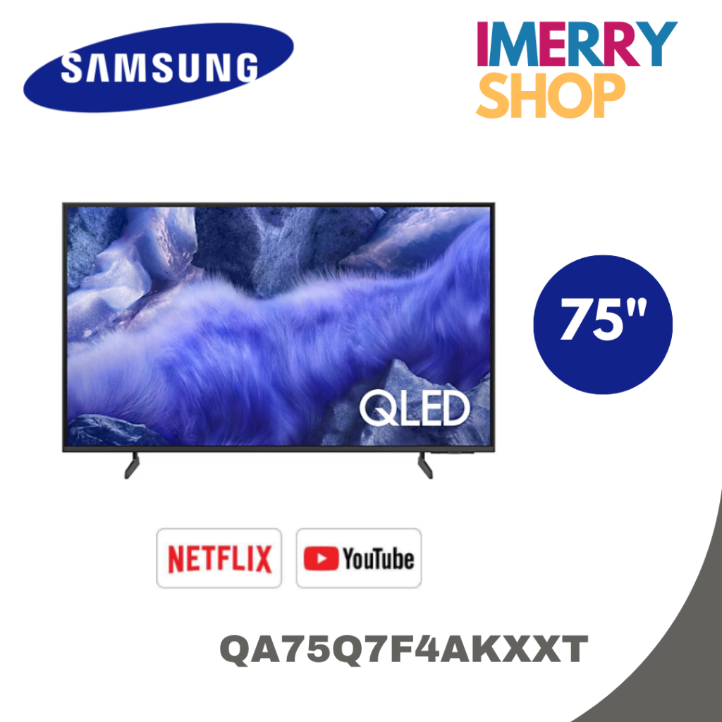 Samsung 75" QLED Q7F 4K Samsung Vision AI Smart TV (2025) QA75Q7F4AKXXT