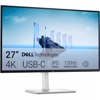 Dell Monitor USB-C 27 Plus 4K - S2725QC,120Hz 16:9, HDMI 2.1, Panel IPS, Eyes Care, sRGB 99%, Speaker - 3 Yrs Warranty