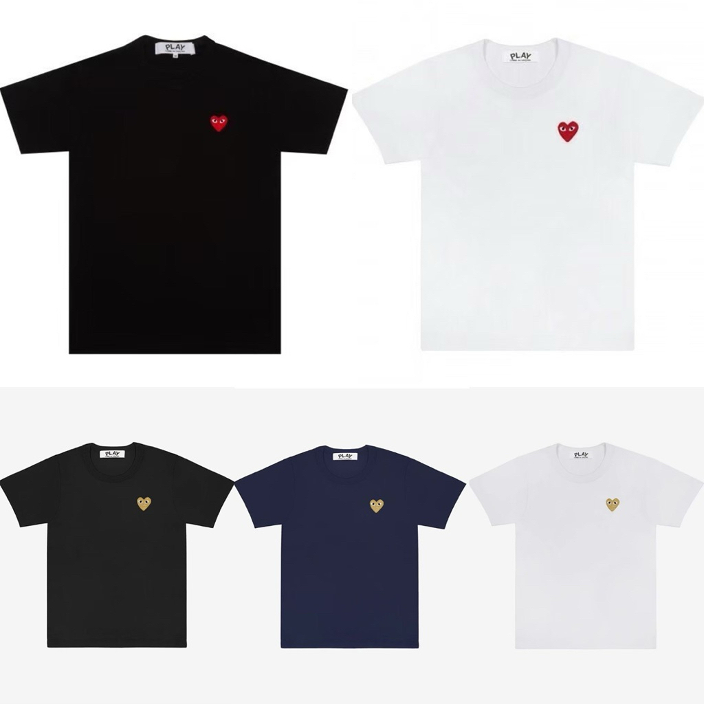 เสื้อ Play Comme des Garçons เสื้อยืด (unisex) ของเเท้จากshop