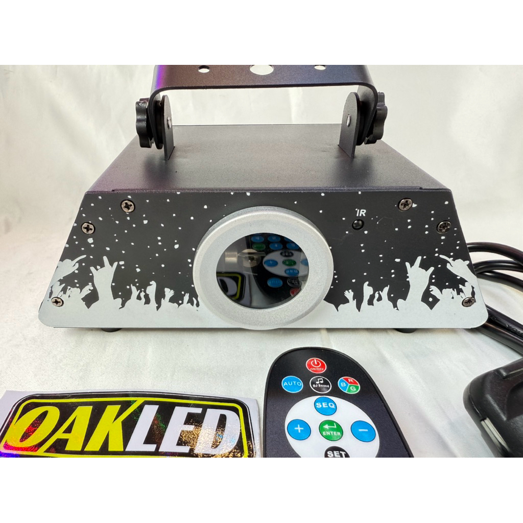 ไฟเธคปาร์ตี้เลเซอร์ดิสโก้ไลท์ laser party light 1 head 7 colors