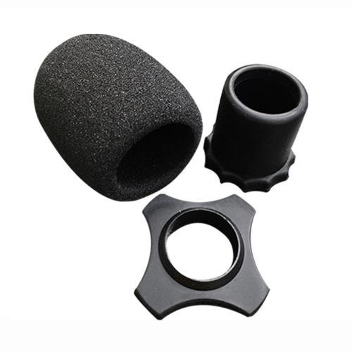 ฟองน้ำไมโครโฟน กันลม กันฝุ่น ฝาครอบไมค์มือถือ KTV DJ ใช้ได้ทุกยี่ห้อ (เซ็ต 3 ชิ้น) - รูปที่ 2