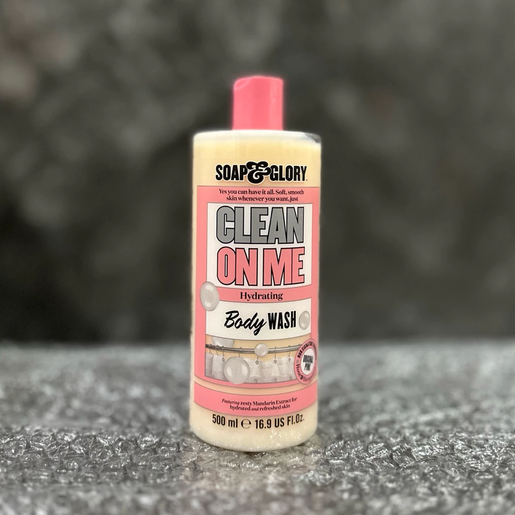Soap&Glory Clean On Me Body Wash โซพ แอนด์ กลอรี่ คลีน ออน มี ไฮเดรติ้ง บอดี้ วอช