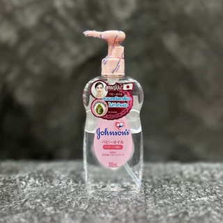 Johnson's Gentle Oil 300 ml. จอห์นสัน เจนเทิล ออยล์ 300 มล. จอห์นสันออยล์เช็ดเครื่องสำอาง สูตรจำหน่ายที่ญี่ปุ่น