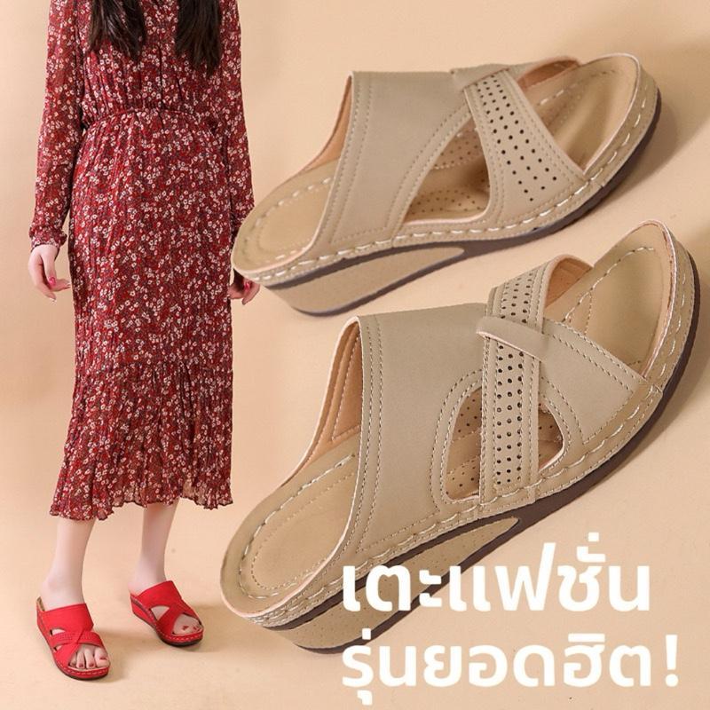 แตะแฟชั่น รุ่นยอดฮิต! (สต)รองเท้าสุขภาพทรงสวย ราคาน่ารัก ใส่แล้วสวย ใส่แล้วปัง!