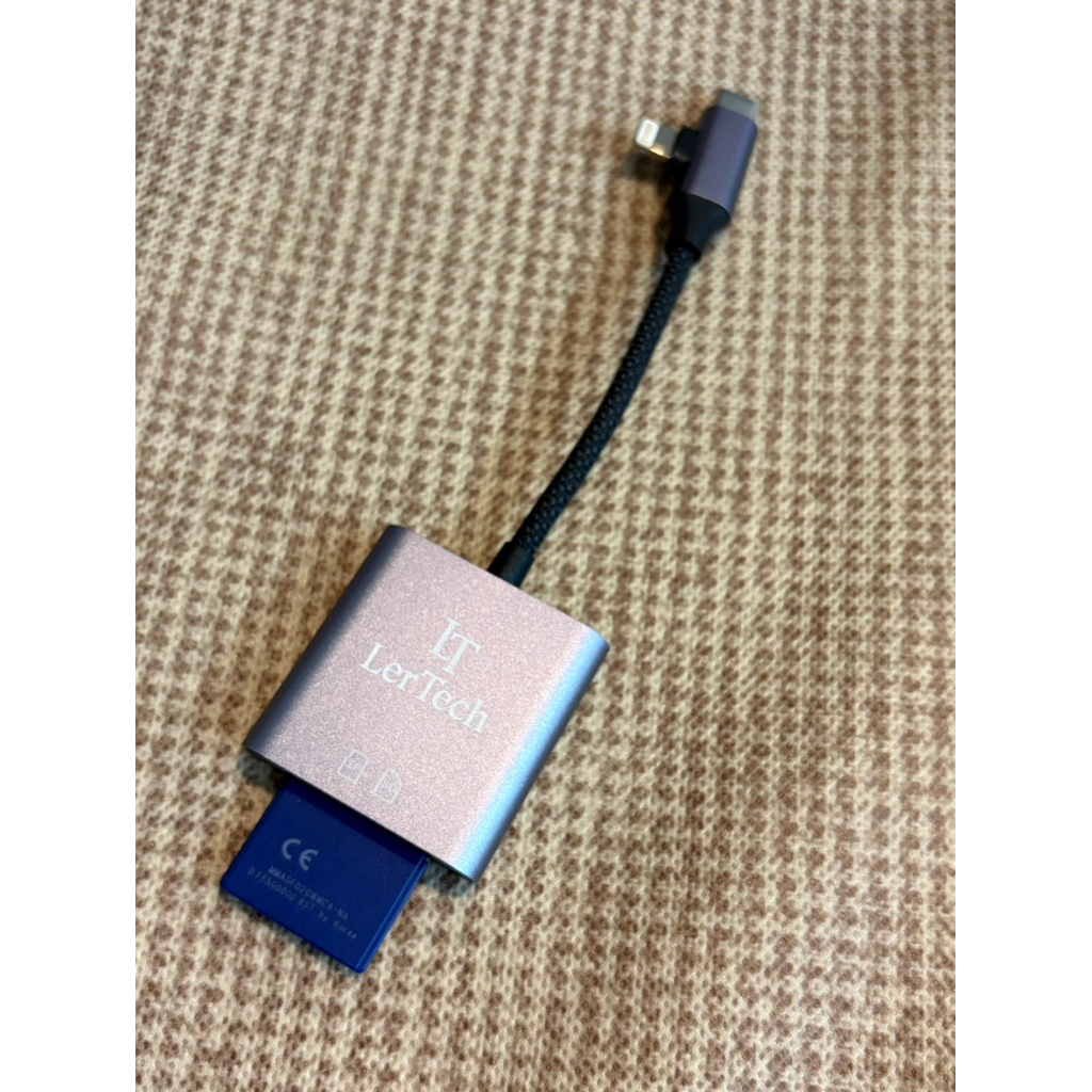 พร้อมส่ง OTG ตัวอ่านการ์ด การ์ดรีดเดอร์ SD CARD READER หัว lightning เชื่อมกับไอโฟน Iphone sd card พร้อมส่งในไทย - รูปที่ 3