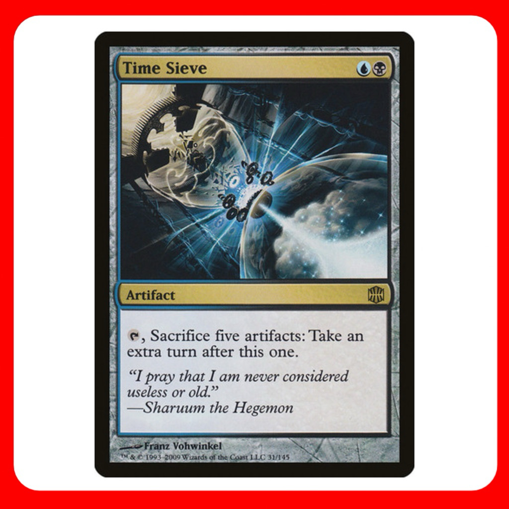 [MTG] Time Sieve [ARB] [MULTI] [RARE] [NORMAL] [ENG] (การ์ดเมจิค / Magic the Gathering) [EDH]