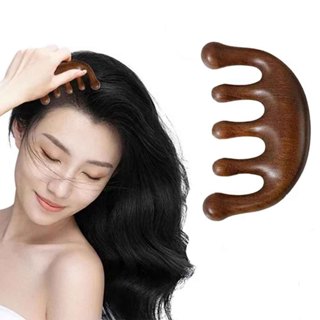 หวีผมนวดเส้นเมอริเดียนผ่อนคลายหนังศีรษะเครื่องมือนวดหนังศีรษ…