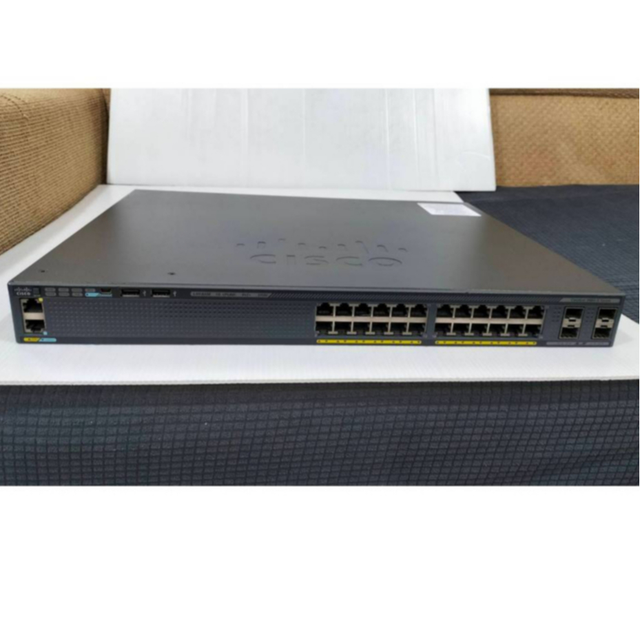 Switch WS-C2960X-24PS-L (Cisco Catalyst 2960-X 24 GigE PoE 370W, 4 x 1G SFP,LAN Base)