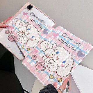 ✨พร้อมส่ง✨เคสiPadหมุน 360° Sanrio Gen11/10 Pro11 Air8 11 Gen9 Cinnamoroll เคสไอแพด Gen6/5 9.7 Air3
