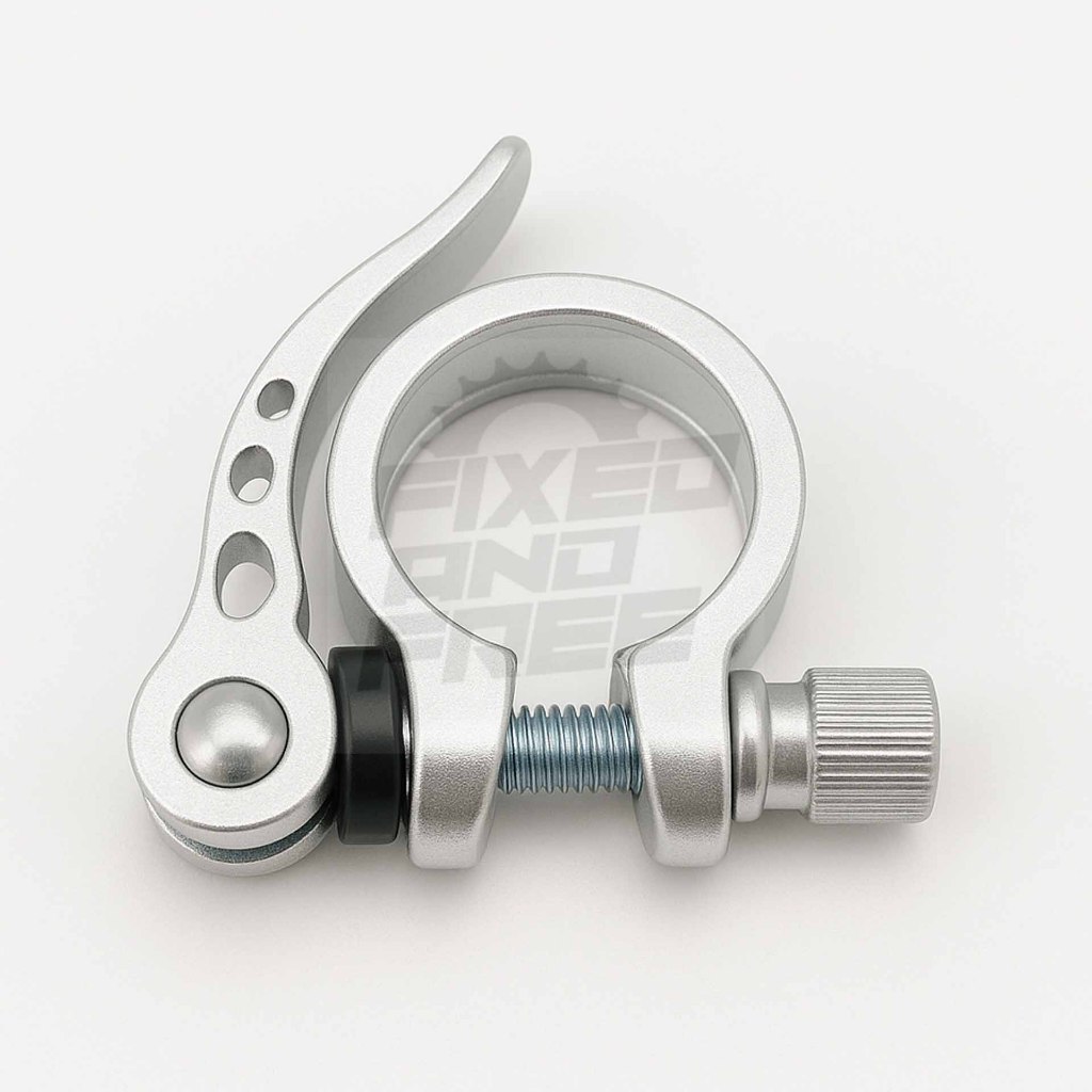 ตัวปลดเร็วหลักอานจักรยาน ขนาด28.6mm.ตัวรัดหลักอาน แคมป์รัดหลักอาน อลูมิเนียม/ส่งจากไทย - รูปที่ 5