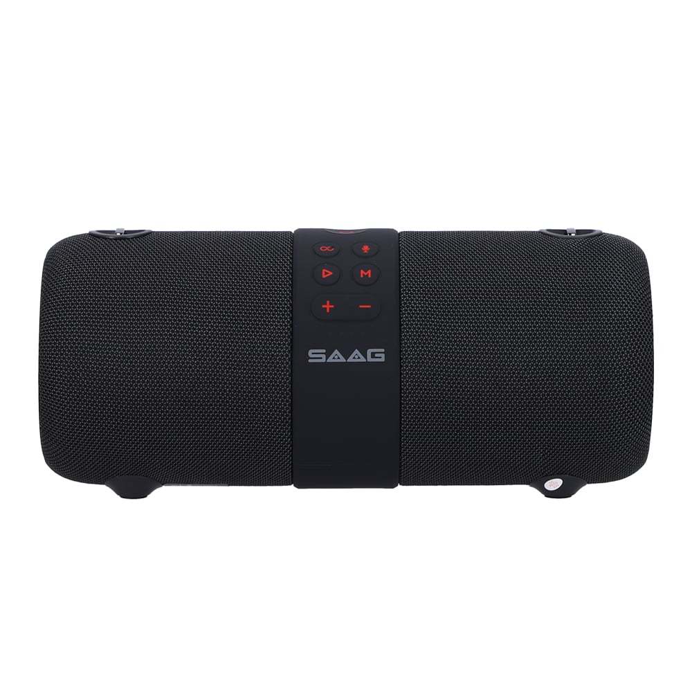 BLUETOOTH SPEAKER (ลำโพงบลูทูธ) SAAG NOVA (P11S) BLACK
