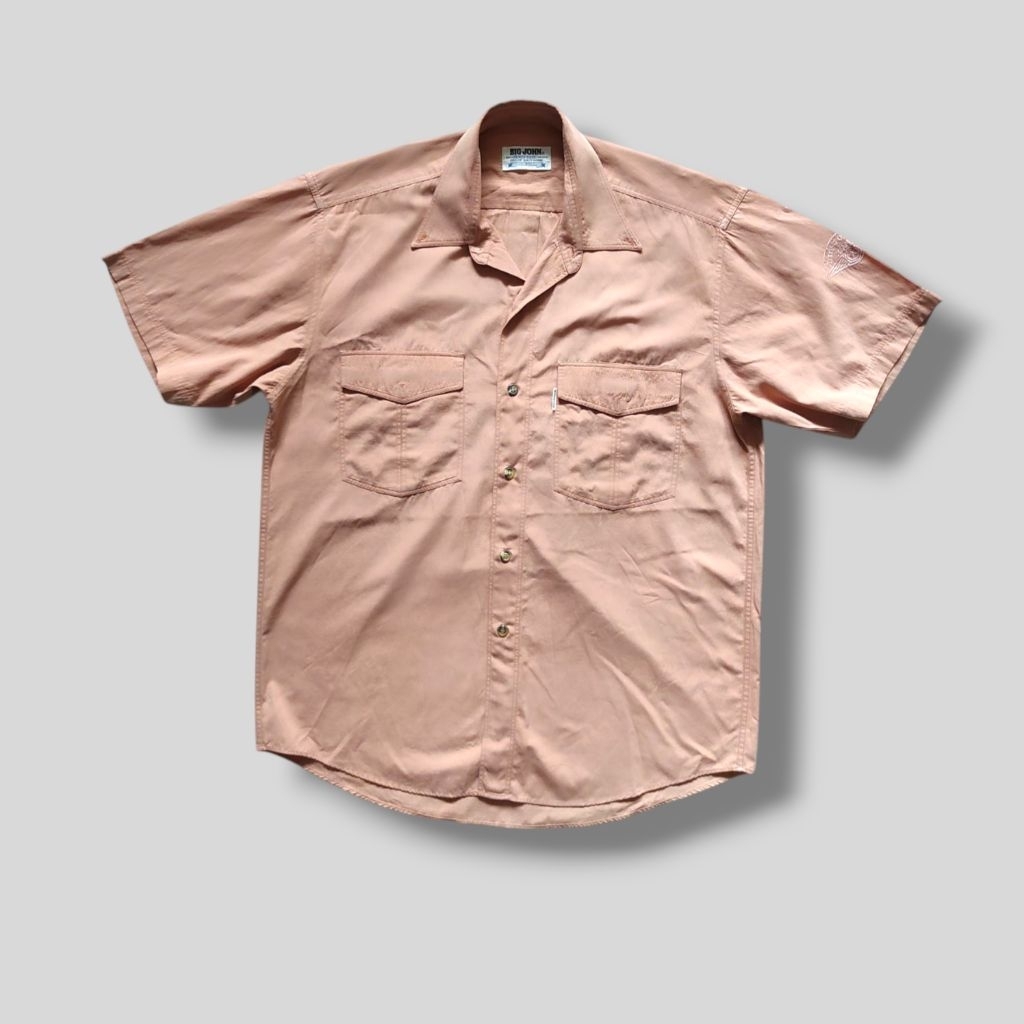 VINTAGE 70' BIG JOHN JEANS FAMED BASIC ป้ายขาว ไซส์ L