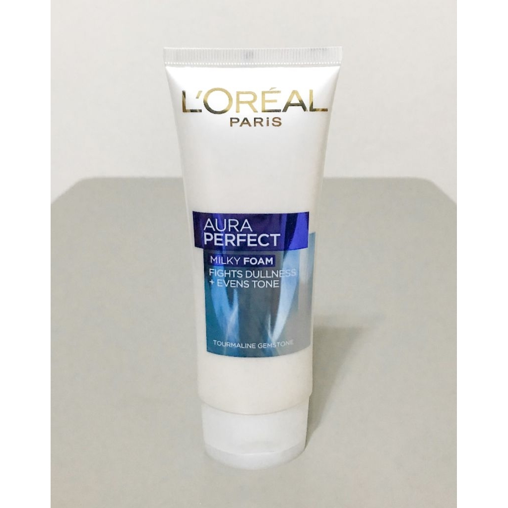 LOREAL PARIS Aura Perfect Milky Foam 100 ml ลอรีอัล ปารีล ออร่า เพอร์เฟ็คท์ มิลค์กี้ โฟม 100 มล.