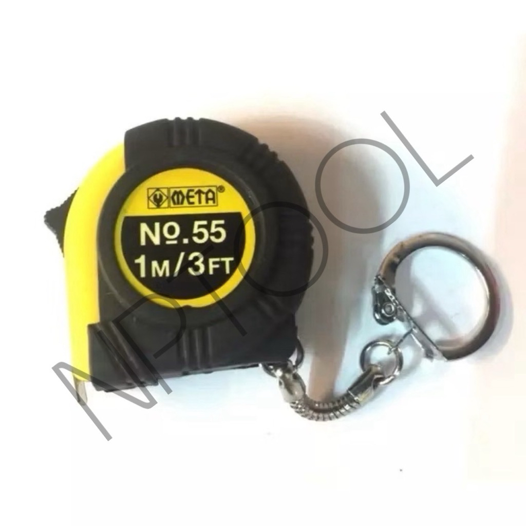 NP-58 ถูกที่สุด!! META ตลับเมตร พวงกุญแจ 1 เมตร