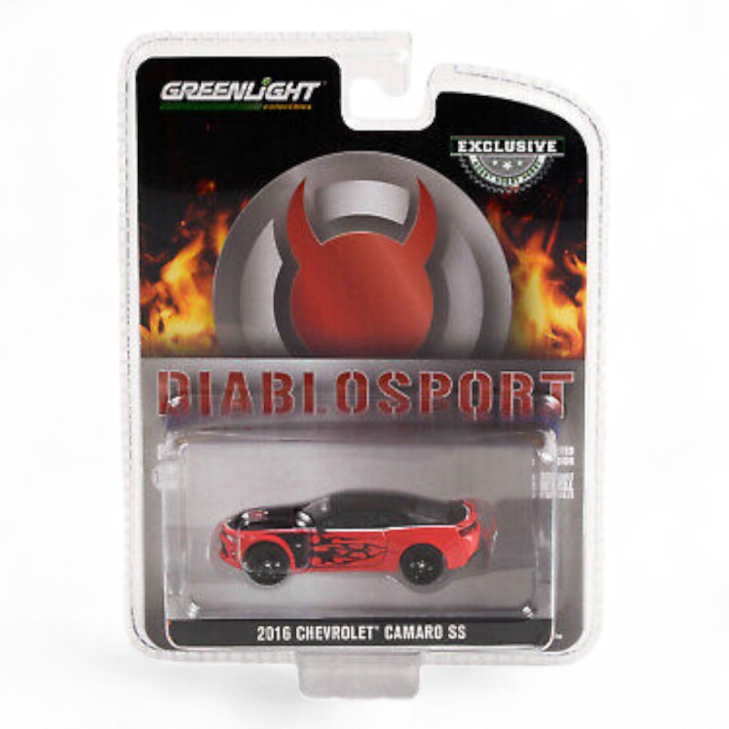 Greenlight | 2016 Chevrolet Camaro SS - Diablosport Gasoline and Diesel Tuning Systems สเกล 1/64 303