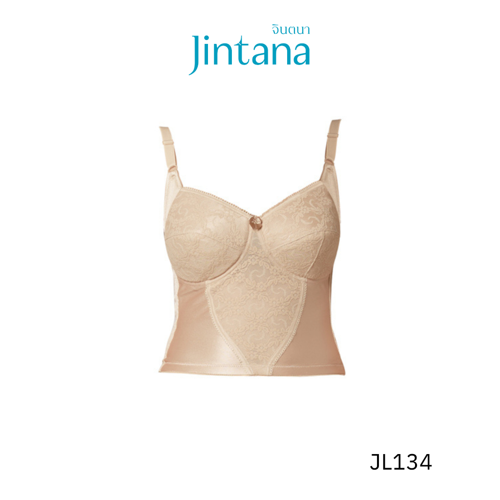 Jintana เสื้อชั้นในกระชับสัดส่วน รุ่น Basic รหัส JL134 สีเนื้อ เสื้อในเต็มตัว กระชับ เก็บเนื้อส่วนเกิน