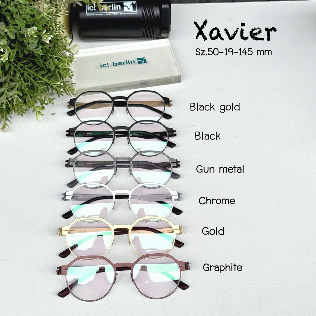 กรอบ ไทเทเนียม Xavier งานพรีเมี่ยม วัสดุคุณภาพ พร้อมส่ง ราคาถูก