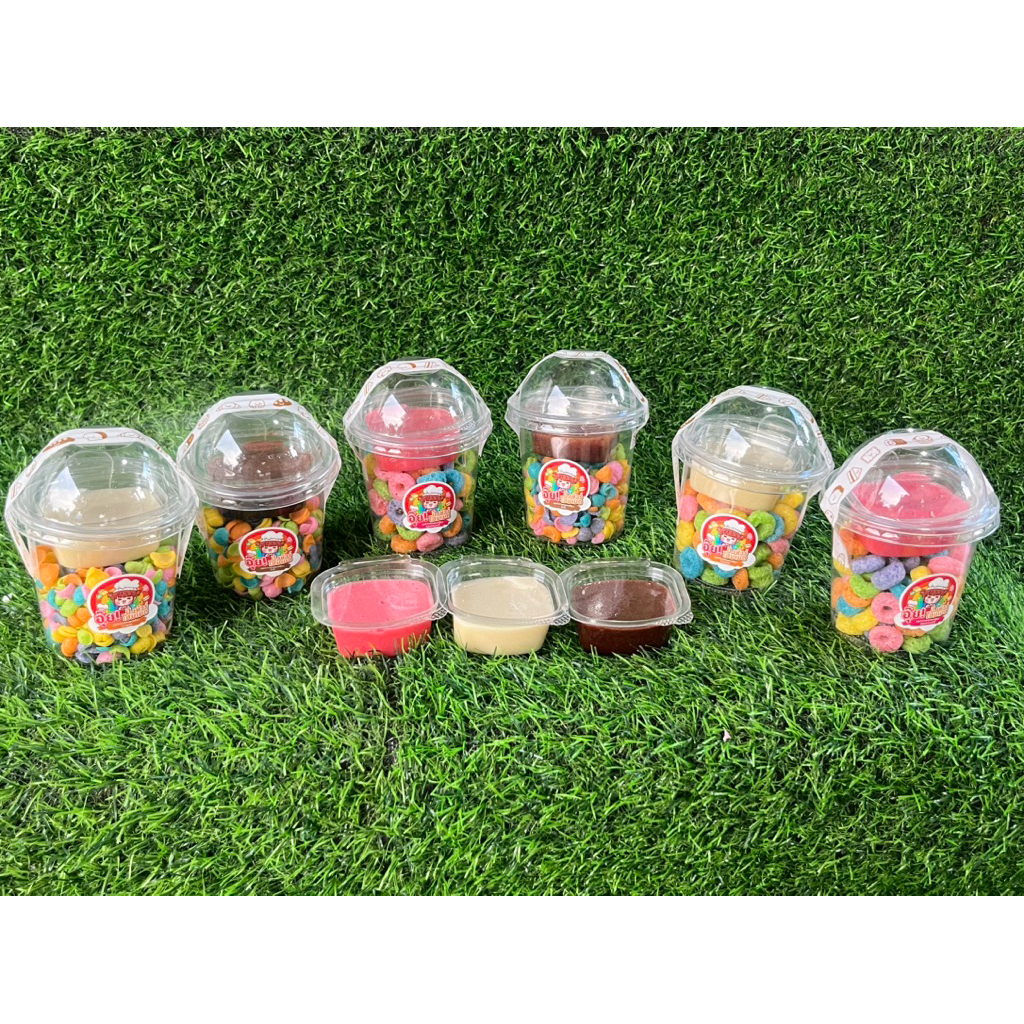แครกเกอร์นมเหนียว10กระปุกคละ5รสชาติ