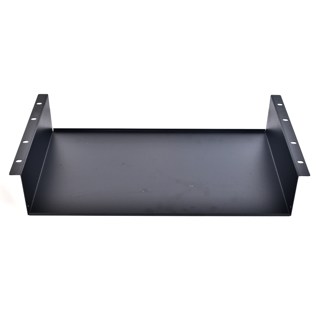 NPE แร็คเครื่องเสียง RACK UTILITY SHELVES 6U-D2 (MIXER) BK
