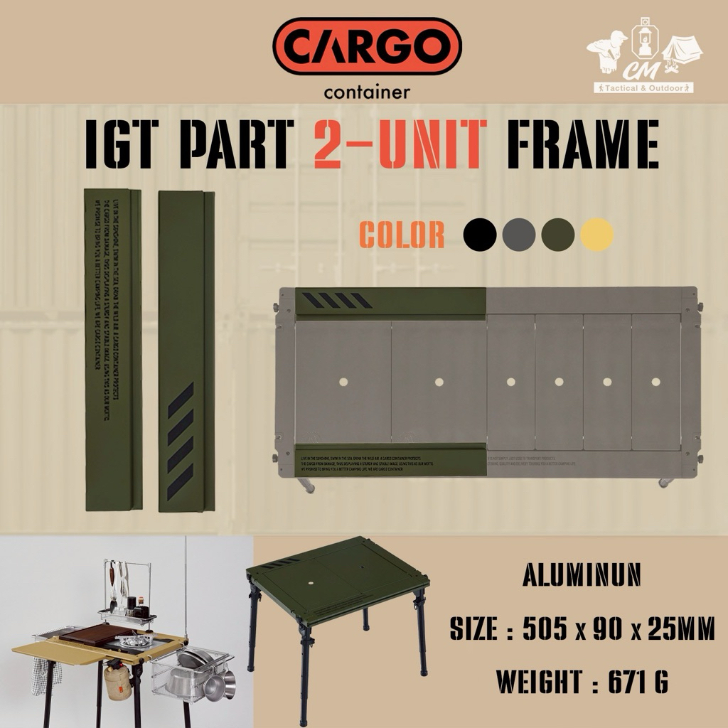 Cargo container igt part 2-unit frame