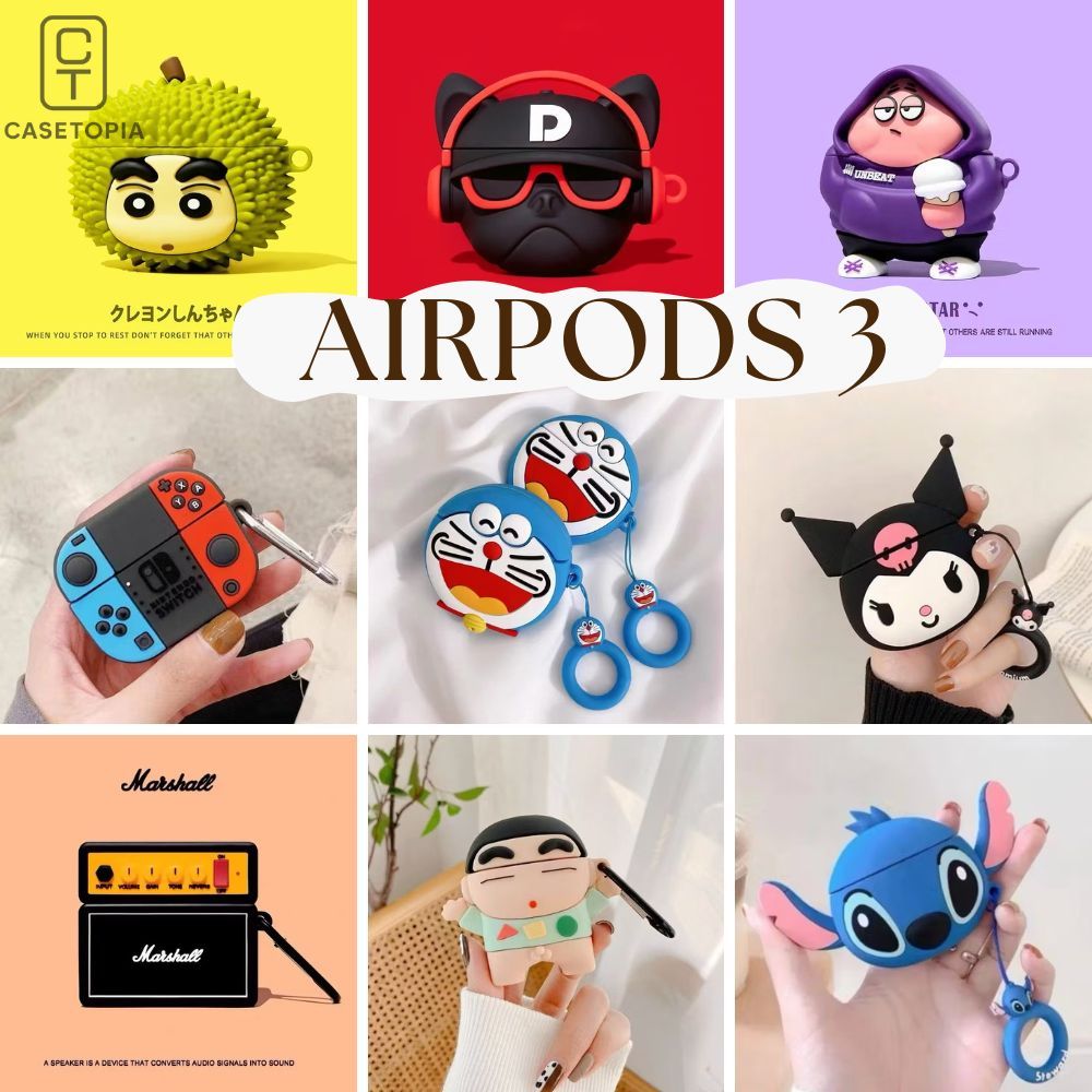 เคสหูฟัง เคส.AirPods3ลายการ์ตูน มาใหม่น้ารักๆ(สินค้าพร้อมส่ง)สำหรับ.AirPods3