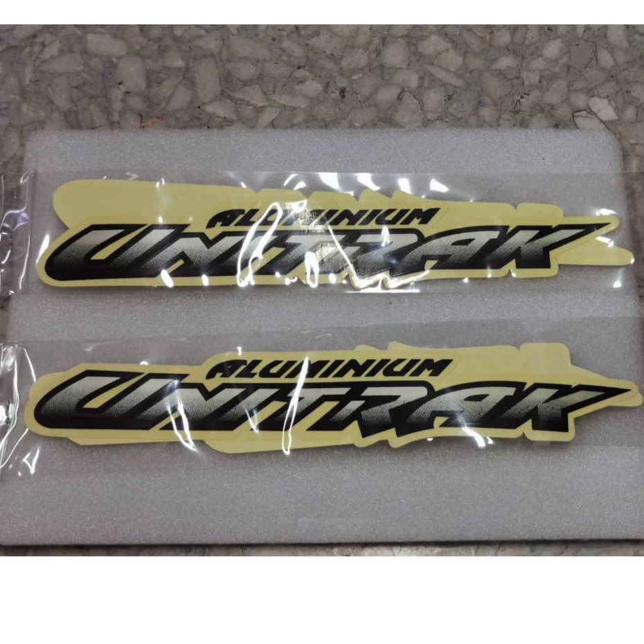 สติกเกอร์ ติดสวิงอาร์ม UNITRAK ขายแพ็คคู่ (2ชิ้น)