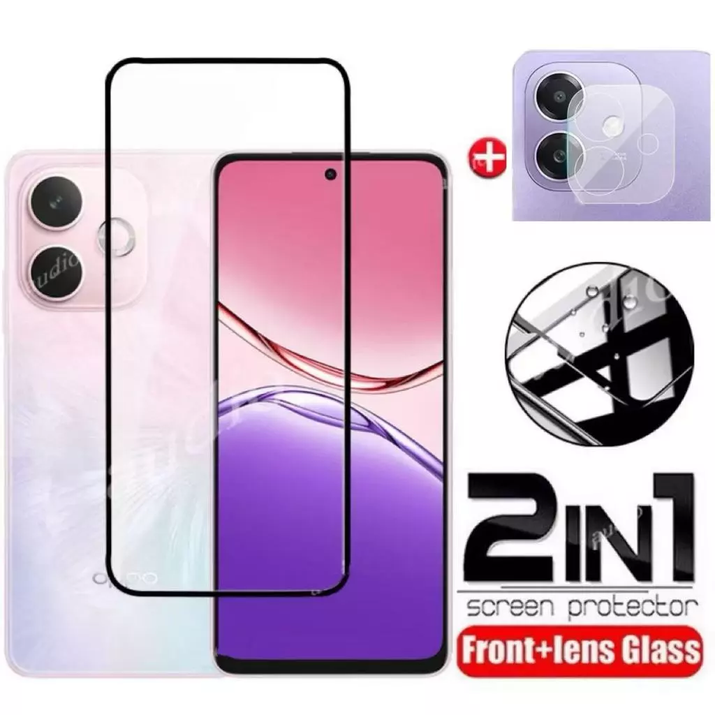 ฟิล์มกระจก เต็มจอ สำหรับOppo A6Pro A5X A5Pro A3 A3X A3Pro A60 A79 A17 A17K A18 A38 A78 5G A58 4G Reno13F Reno12 11 F A98