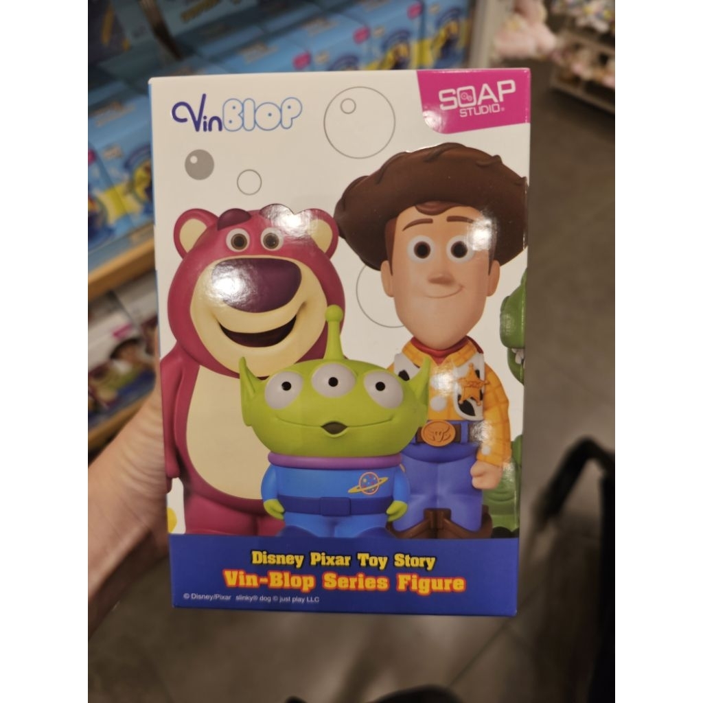 กล่องสุ่มโมเดล Toy Story VinBlop จาก Soap Studio
