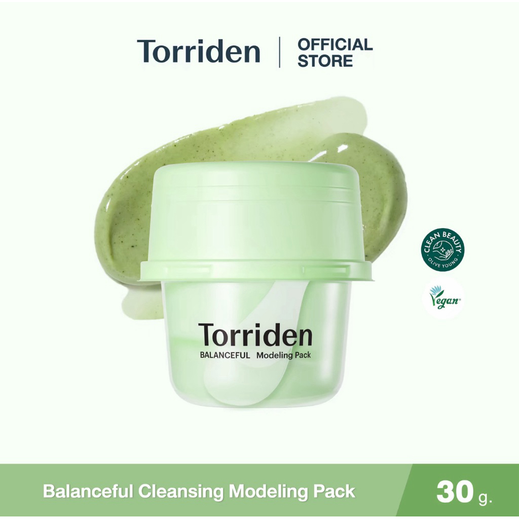 Torriden Balanceful Cica Modeling Pack (30g) - ทอร์ริเดน มาสก์หน้า ชนิดลอกออก ปลอบประโลมผิวที่อ่อนแอ