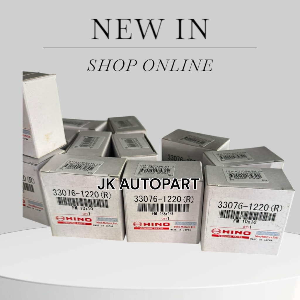 ลูกหมากคันเกียร์ HINO FM เกรด OEM อย่างดี 33076-1220 เกลียวขวา-เกลียวซ้าย อย่างดี 10x10mm สั่งเบิกโดยตรง/TNKJ. - รูปที่ 2