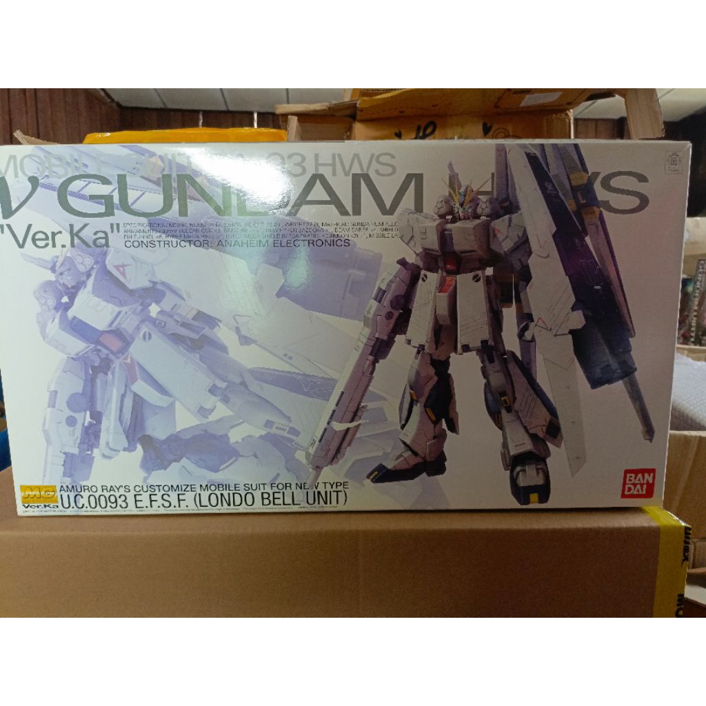 [P-bandai] MG 1/100 RX-93 Nu Gundam HWS ver ka