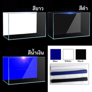 สติ๊กเกอร์ติดตู้ปลา**แบบกาว** สติ๊กเกอร์ฉากตู้ปลา สติ๊กเกอร์ตู้ปลา หน้ากว้าง 53cm