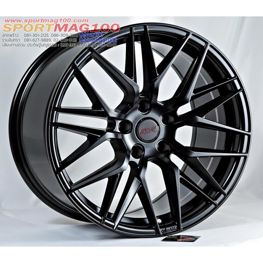 ล้อแม็กซ์ SSW Vorsteiner S348 ขอบ17นิ้ว 5รู100 สีดำด้าน กว้าง8นื้ว Offset38 [20388]