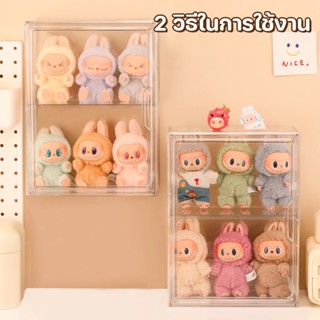 กล่องใส่โมเดล กล่องใส่ art toy กล่องอะคริลิคใส่โมเดล แบบขั้น…