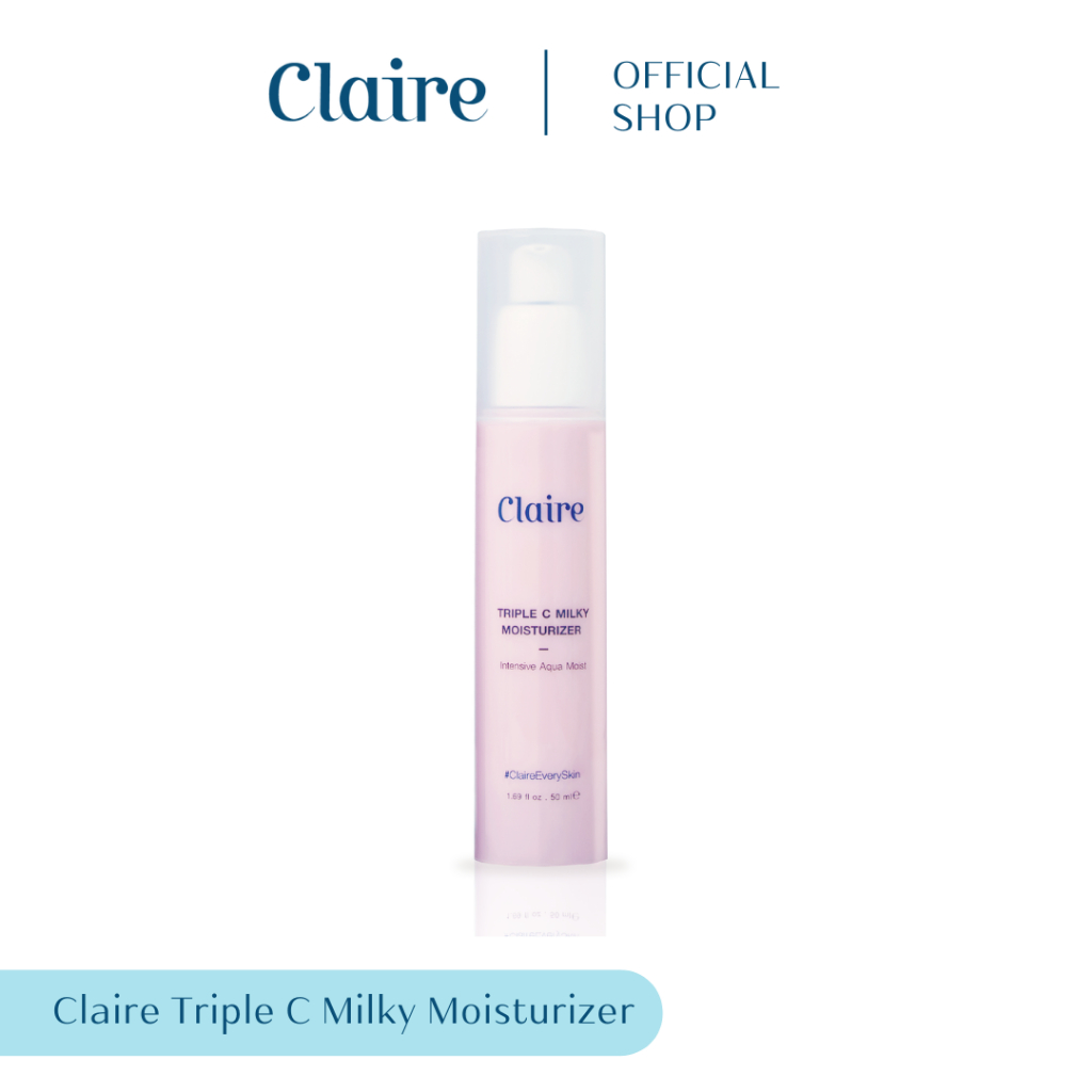 Claire Triple C Milky Moisturizer (แบบขวด)