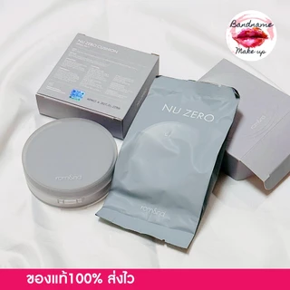ROM&ND ROMND NU ZERO CUSHION SPF24 PA++ 15g.[ตลับเทา] Rom&nd