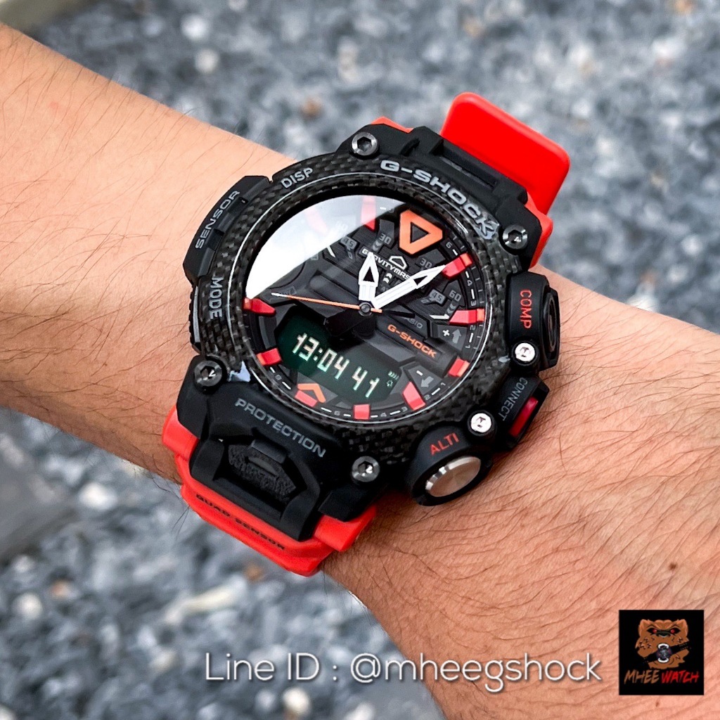 G-Shock Gravity Master Carbon Core Guard รุ่น GR-B200-1A9 ของแท้ ประกันศูนย์