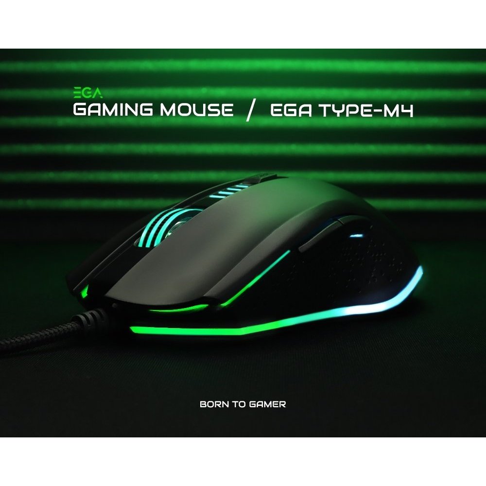 EGA Type M4 Gaming Mouse เมาส์เกมมิ่ง