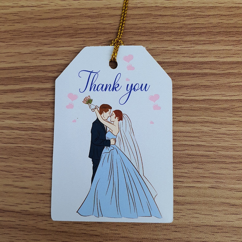 ป้ายTag  แทนคำขอบคุณ,Thank you ขนาด4x6cm พร้อมเชือก  พร้อมส่ง   **แก้ไขข้อความทักแชทสรุปงานก่อนกดสั่งซื้อ***
