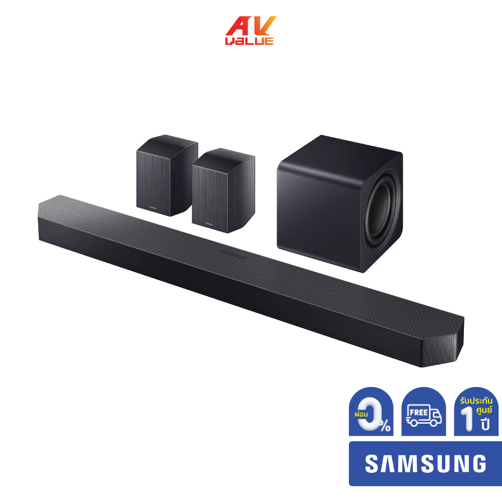 Samsung HW-Q990F - 11.1.4 ch Dolby Atmos Soundbar (2025) (ซาวด์บาร์) ** ผ่อน 0% **