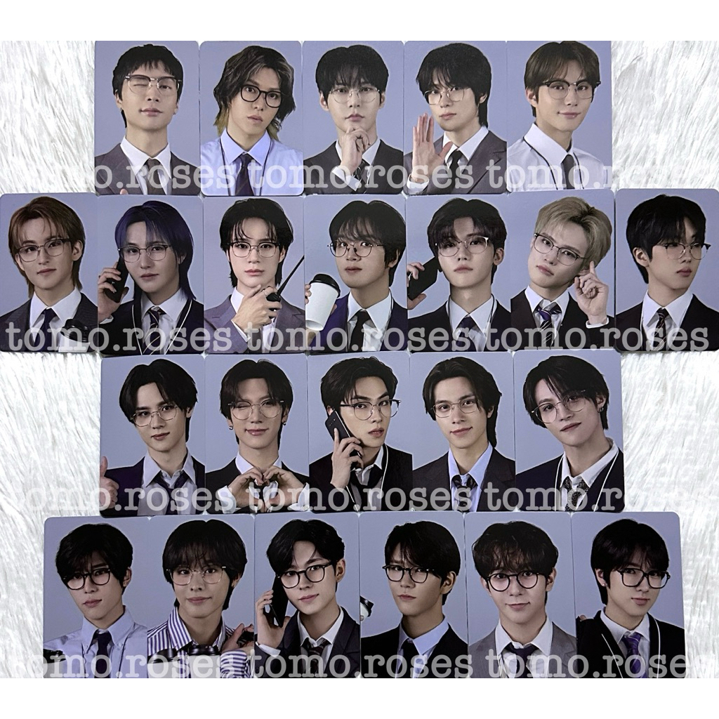 🤍พร้อมส่ง🤍 การ์ด NCT ZONE Concept Office Worker Rockstar Snowboarder White Agent Secret Castle NCT DREAM 127 WISH WAYV