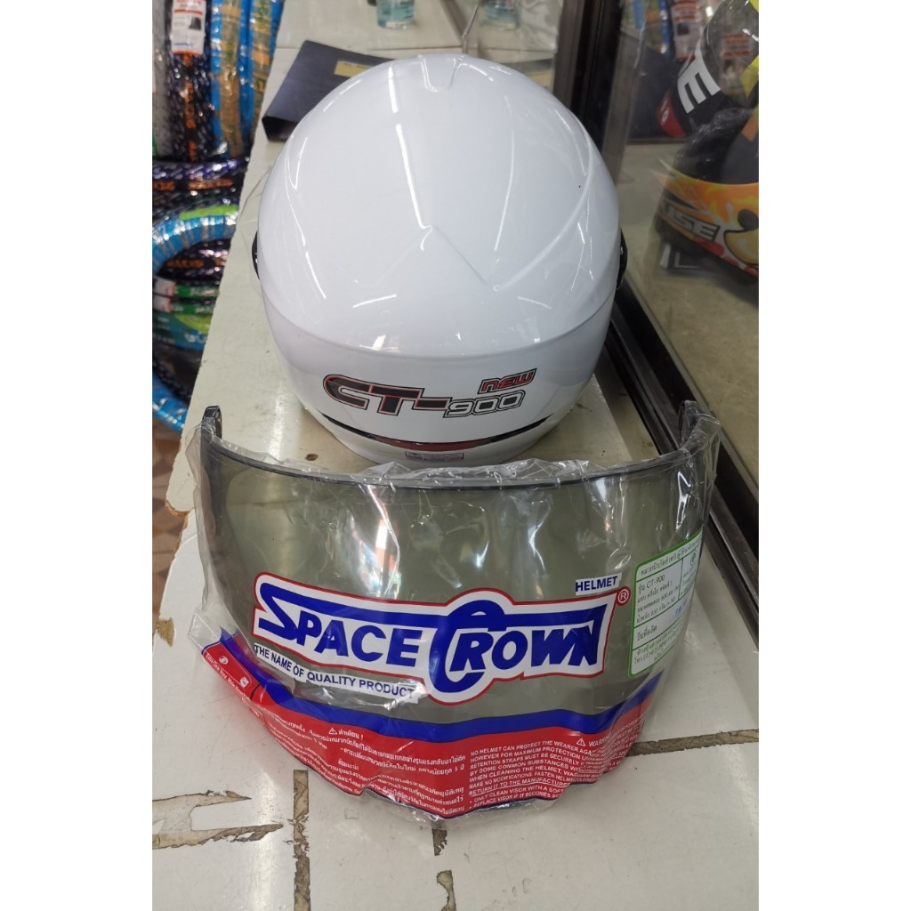 SPC CT-900ชิวหน้า แผ่นหน้าหมวกกันน็อก SPC รุ่น CT900