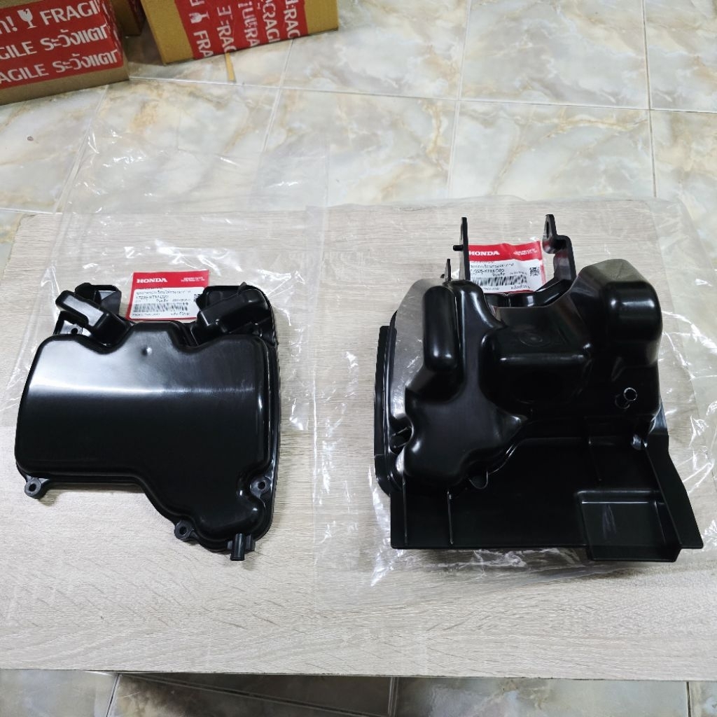 ชุดหม้อกรองอากาศ[2ชิ้น][17225-KPH-900][17235-KPH-900]แท้ศูนย์/wave125iไฟเลี้ยวบงลม/รุ่นหัวฉีดเท่านั่