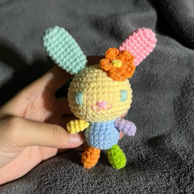 พวงกุญแจแฮนด์เมด Usahana ไหมพรมแฮนด์เมด 💯(พร้อมส่ง)