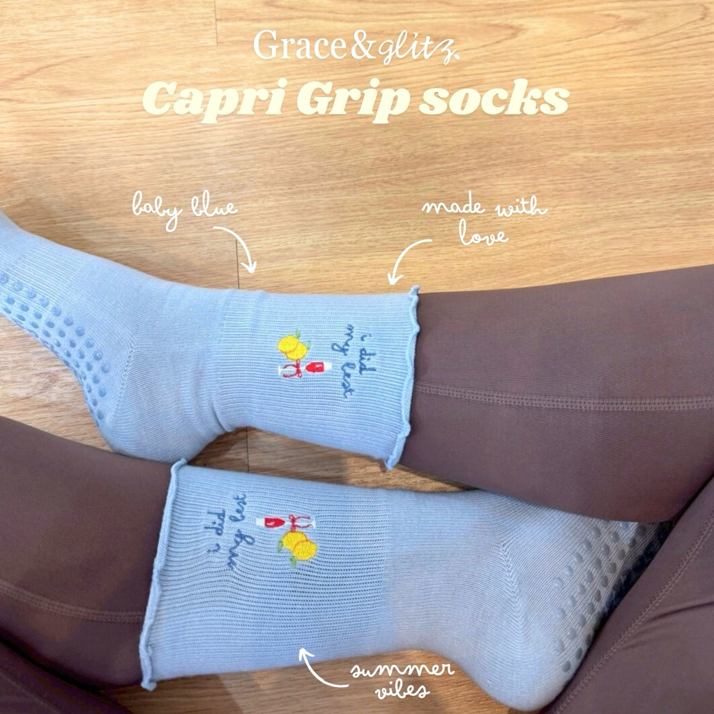 capri grip socks for Pilates