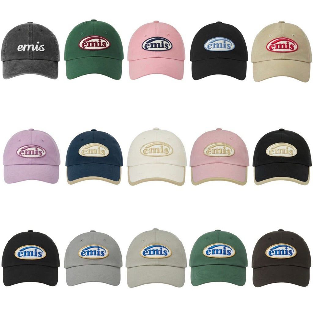 Emis หมวกสำหรับวัยรุ่น หมวก Emis รุ่นโลโก้วงรี